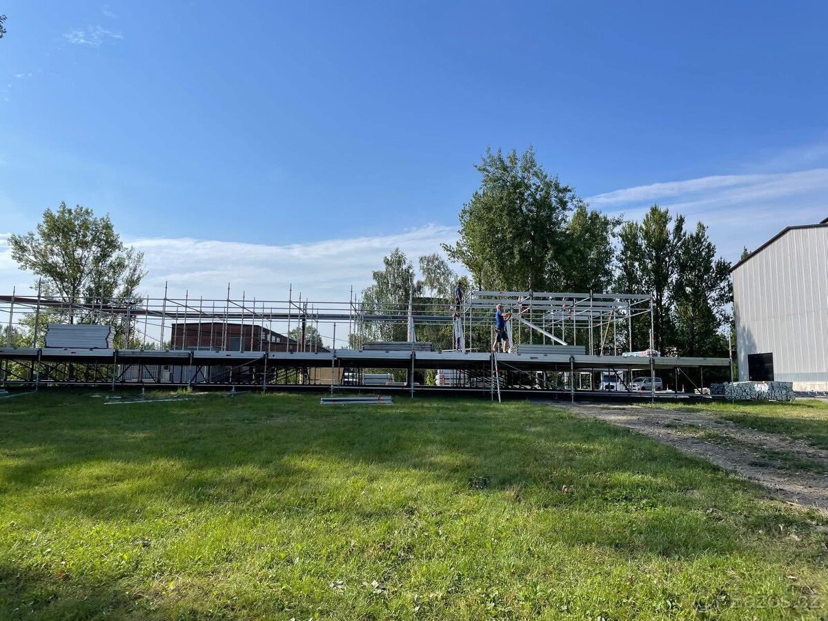 Stavba/ Pronájem modulového a fasádního lešení LAYHER - 7