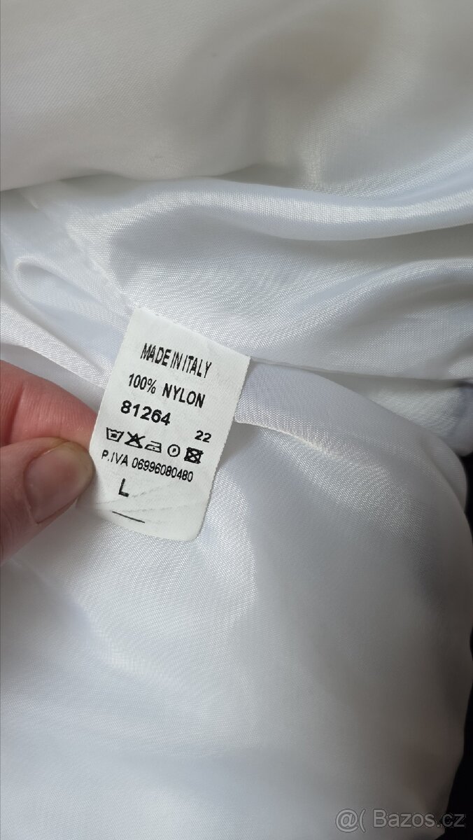 Dámská lesklá bílá bunda vel.S/M - 7