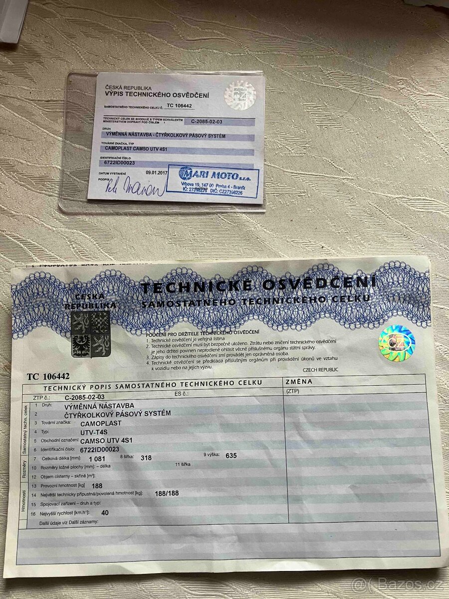 pásy na Polaris 600 HO Sportsman - 7