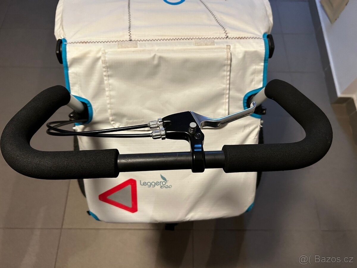 Cyklovozík Leggero Enso I Complete Sport Sail bílý - 7