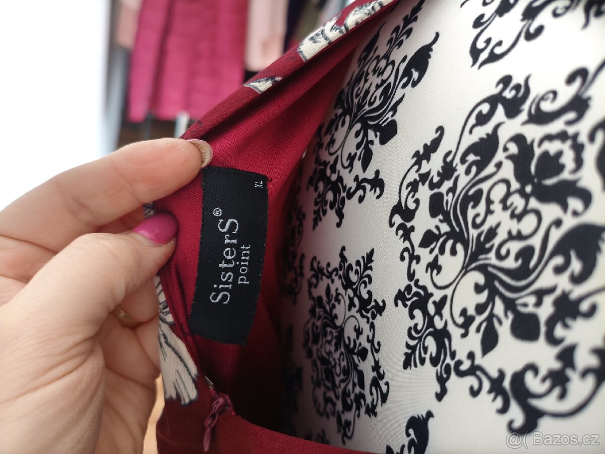 Bohémské letní šaty vel. 40/42 - 7