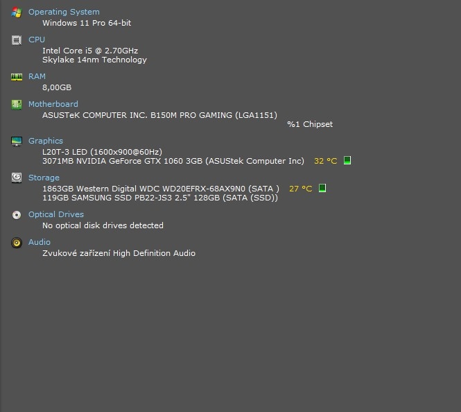 Zalman Z1 Meo,i5-6400,WIN 11,SSD 128GB+HDD 2TB,RAM 8GB,monit - 7