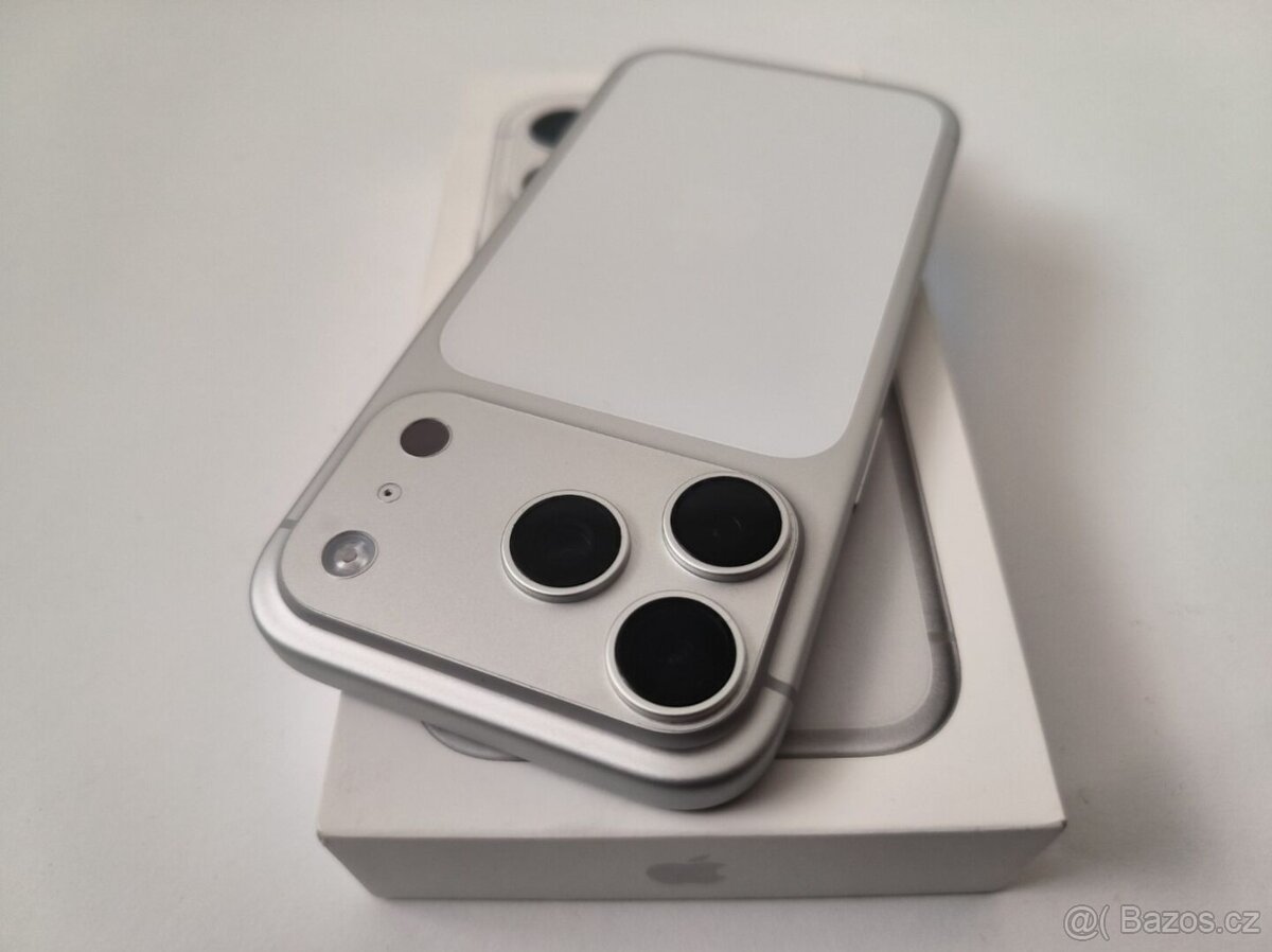 apple iphone 17 PRO 256gb Silver / Batéria 100% - 7