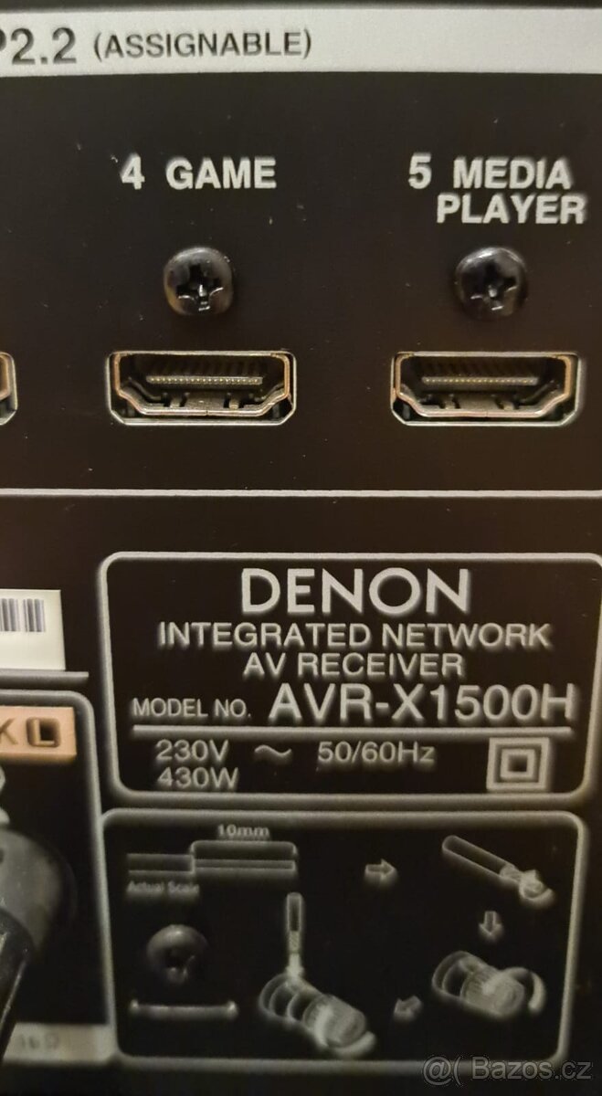 Prodám repro soustavu+receiver domácího kina - 7