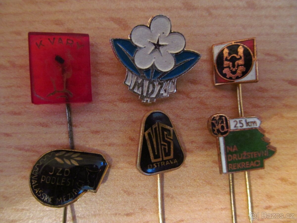 Odznaky č. 2 - 7