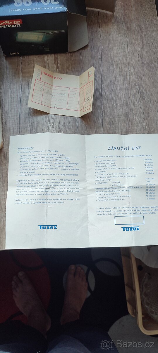 Prodám fotoaparát Zenit-E + objektiv + blesk - 7