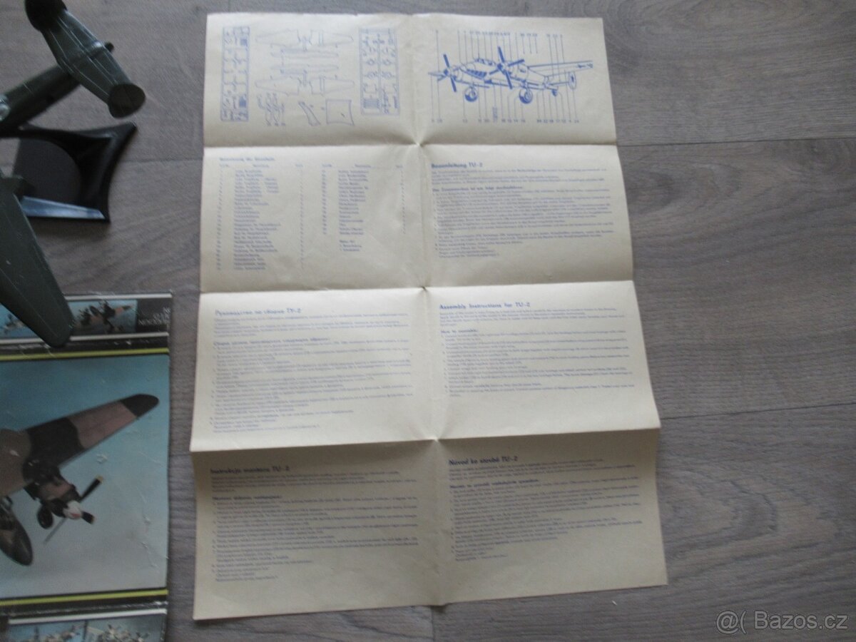 Modely Albatros DIII a TU-72 - 7