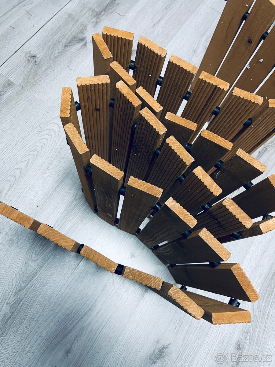 Dřevěná cesta, chodník na zahradu 245x43 - 7