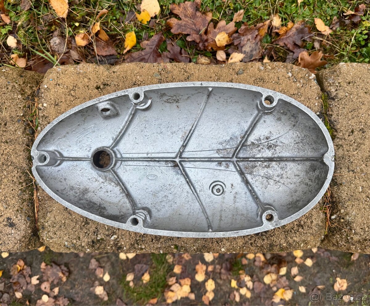 Jawa 350 perak, kyvacka pulbuben - víko spojky - 7