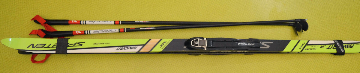 běžky 140cm Sporten (šupiny) NNN - 7