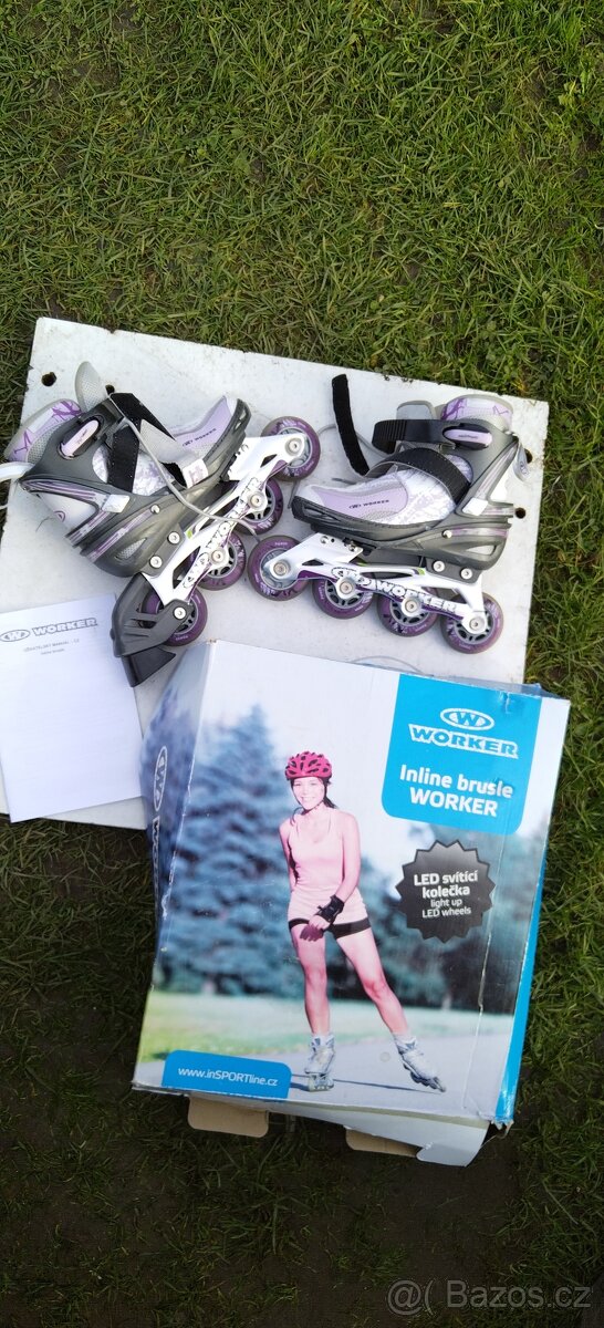 dětské nastavitelné brusle - 7