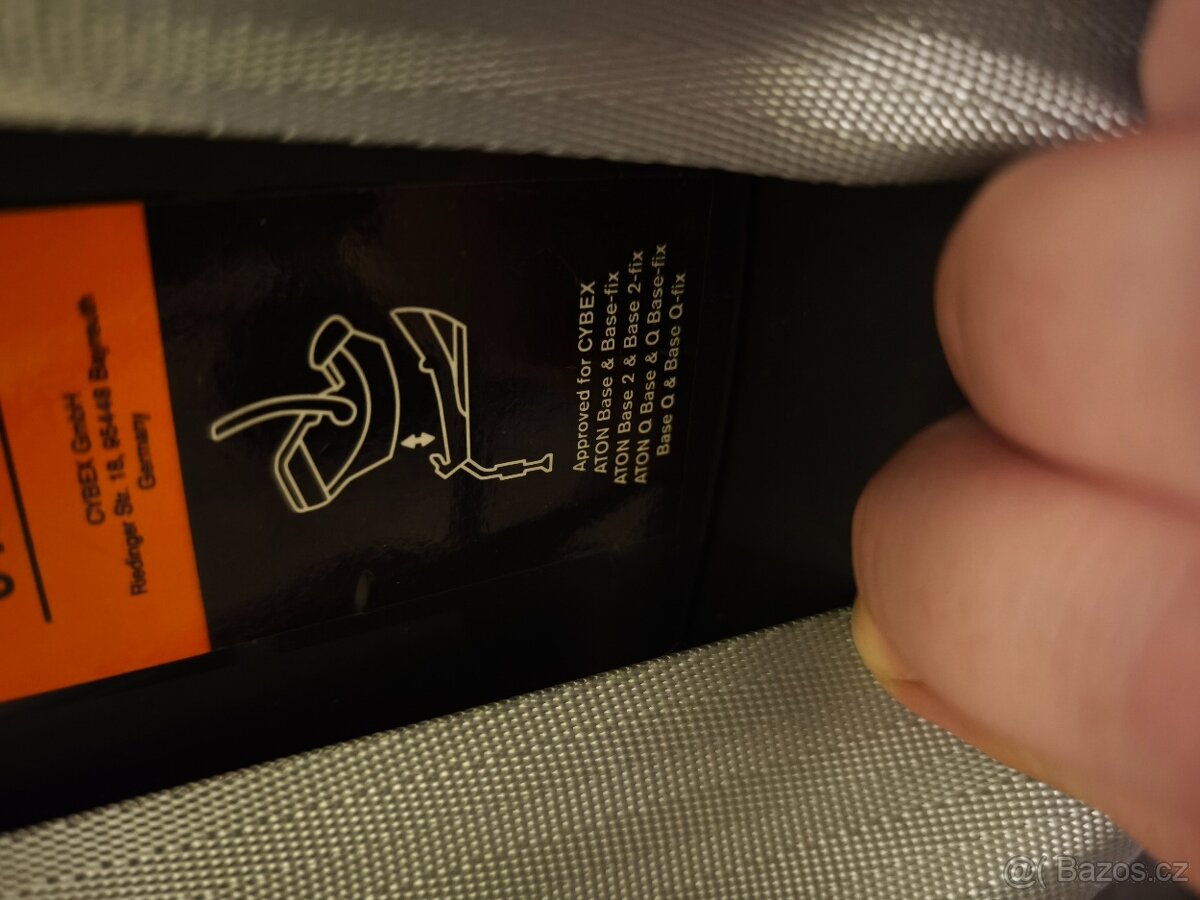 Autosedačka CYBEX ATON 5 pro pás a i ISOFIX – 0–13 kg - 7