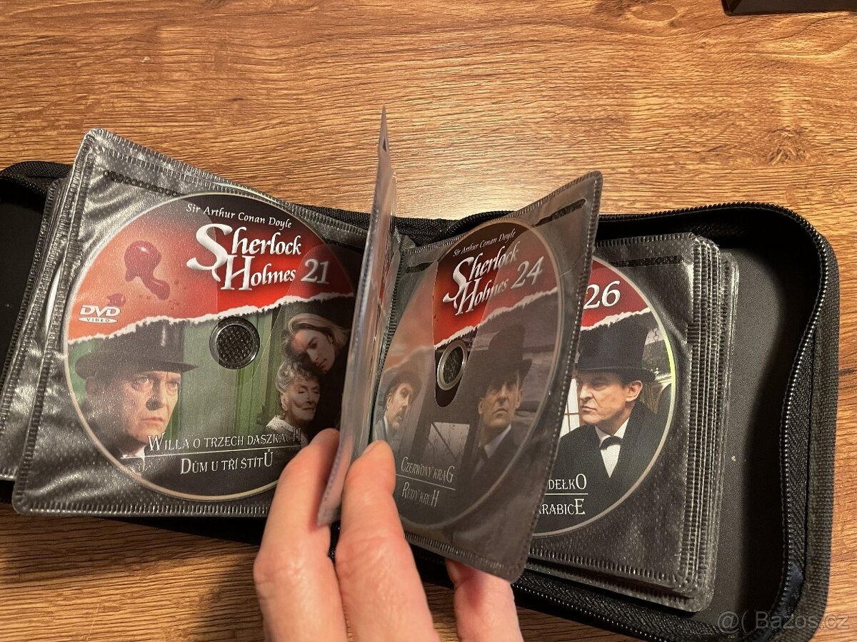 DVD Sherlock Holmes/27 ks/seriál s Jeremy Brettem - 7
