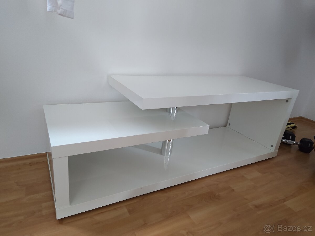 Prodám obývací stěnu + televizní stolek - 7
