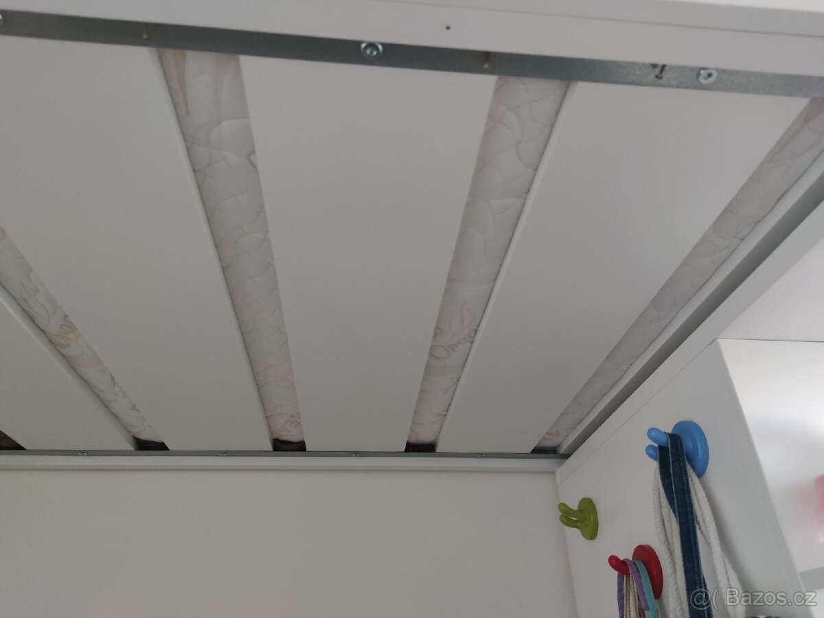 Palanda, vyvýšená postel patro 90x200 Ikea - 7