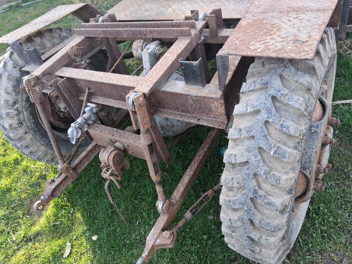 Traktor malotraktor domácí výroby - 7