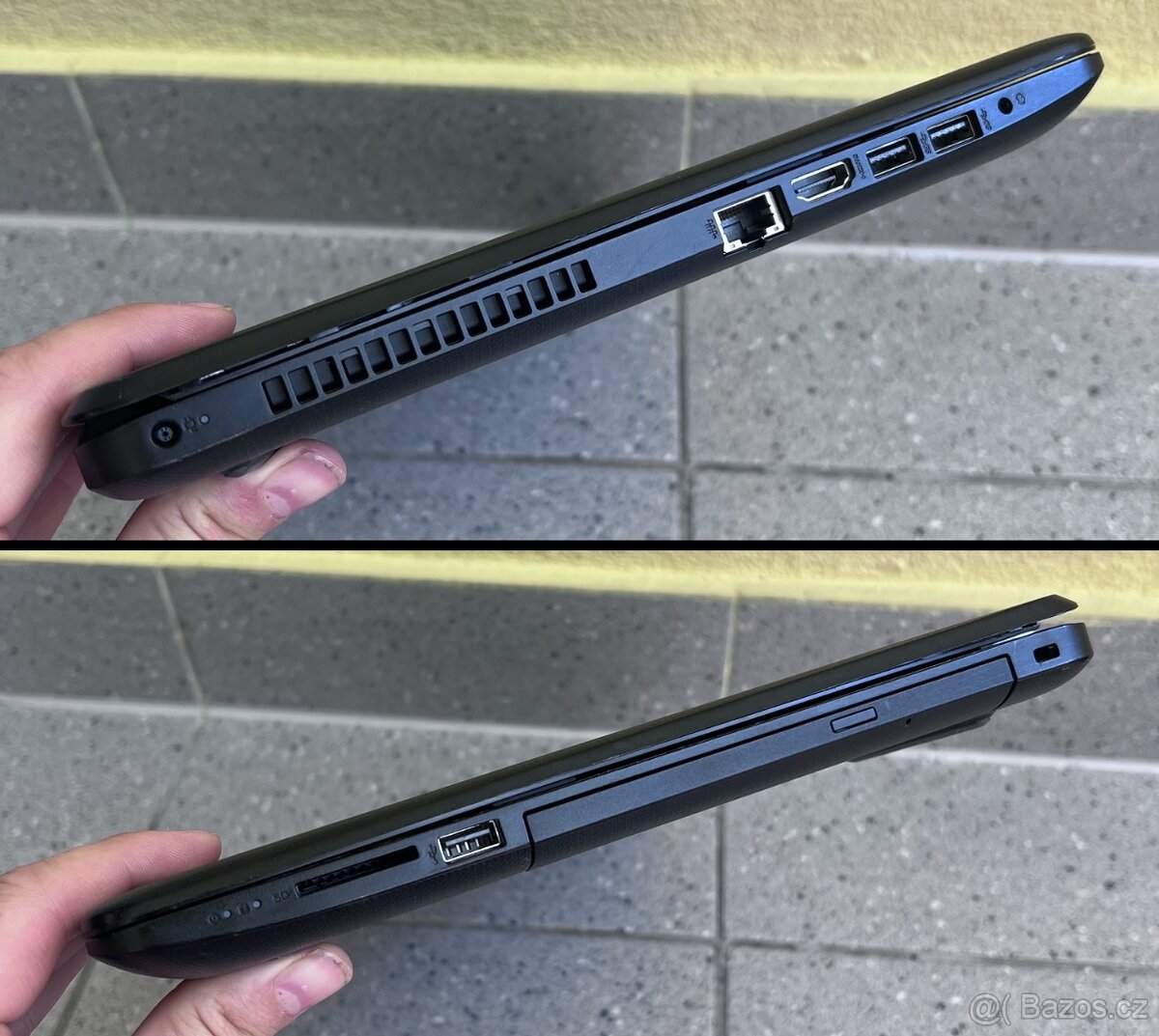 HP notebook / AMD E2 / 8GB RAM / 256GB SSD / 15.6" - 7