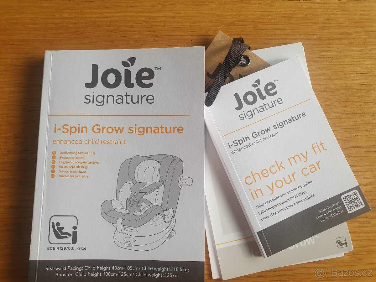 Autosedačka Joie i-Spin 360 otočná do 125 cm - 7