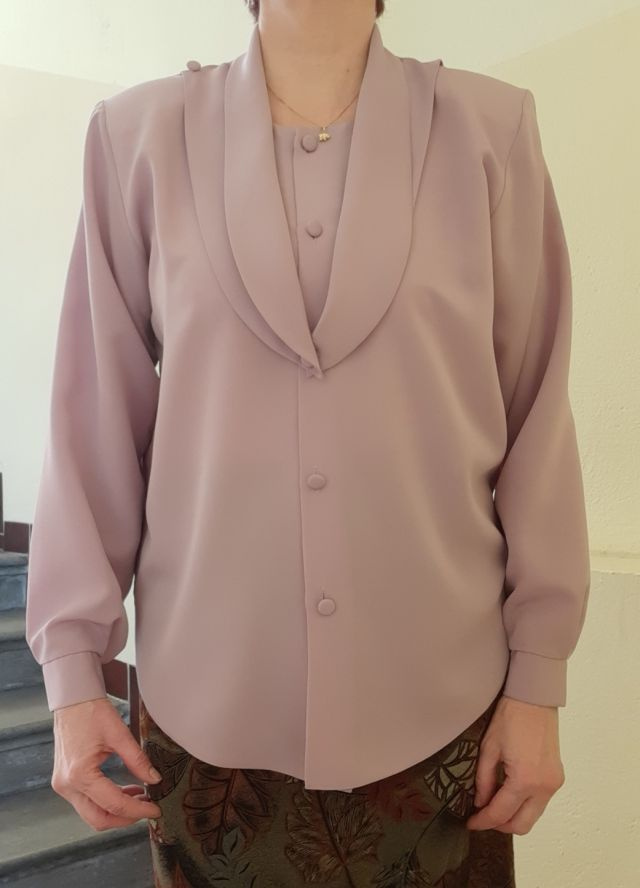 Dámská halenka šeříkově fialová - vel.M/L - 7