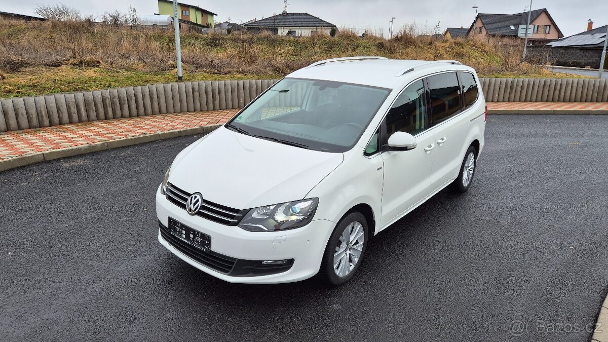 Sharan Life 2,0 tdi 2013 servis VW, 1.majitel - 7