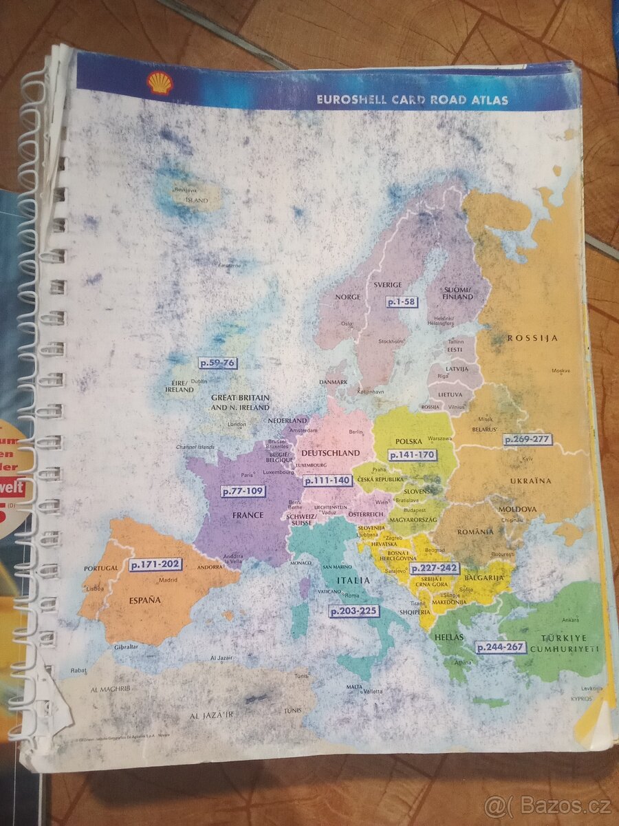 nekolik knih map po Evrope - 7