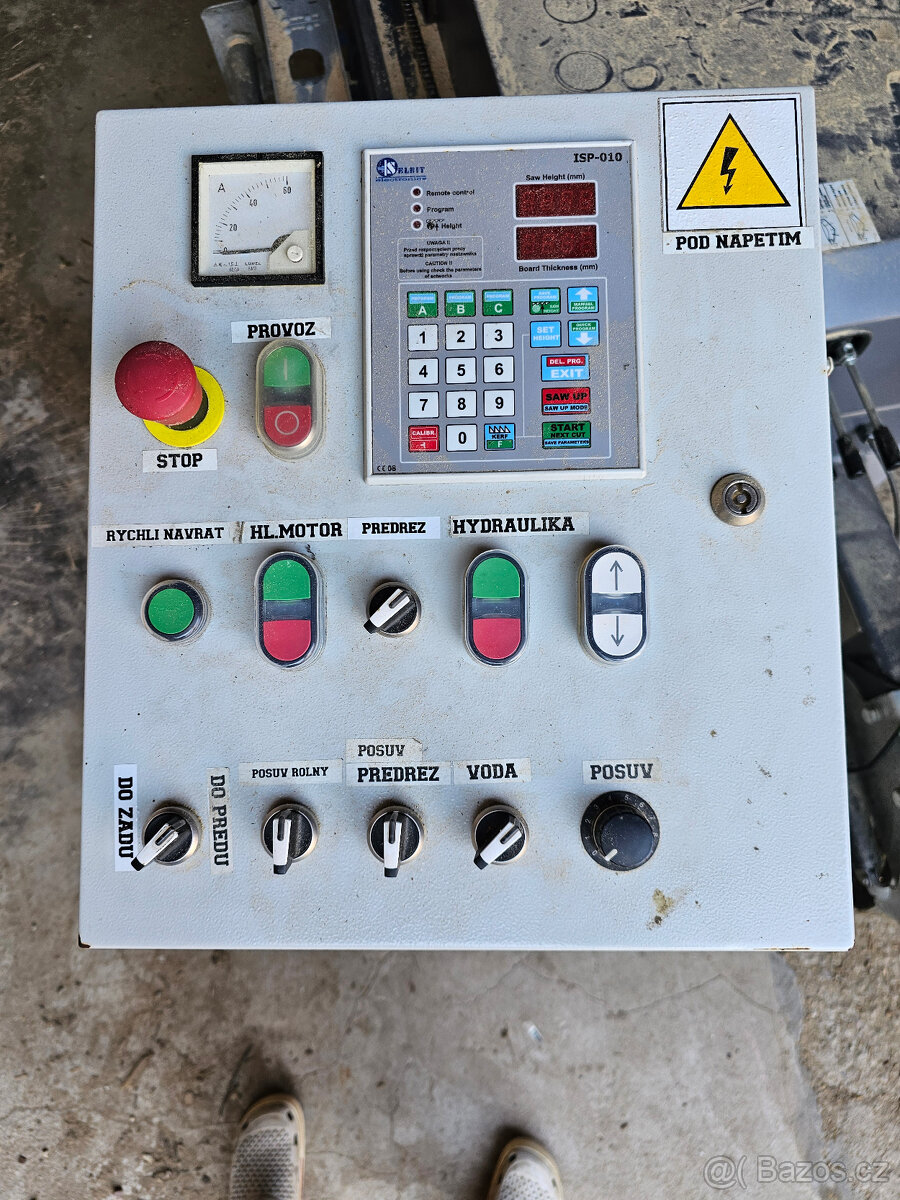 Prodám Mobilní pásovou pilu TP-600 , stav pily jak Nové - 7