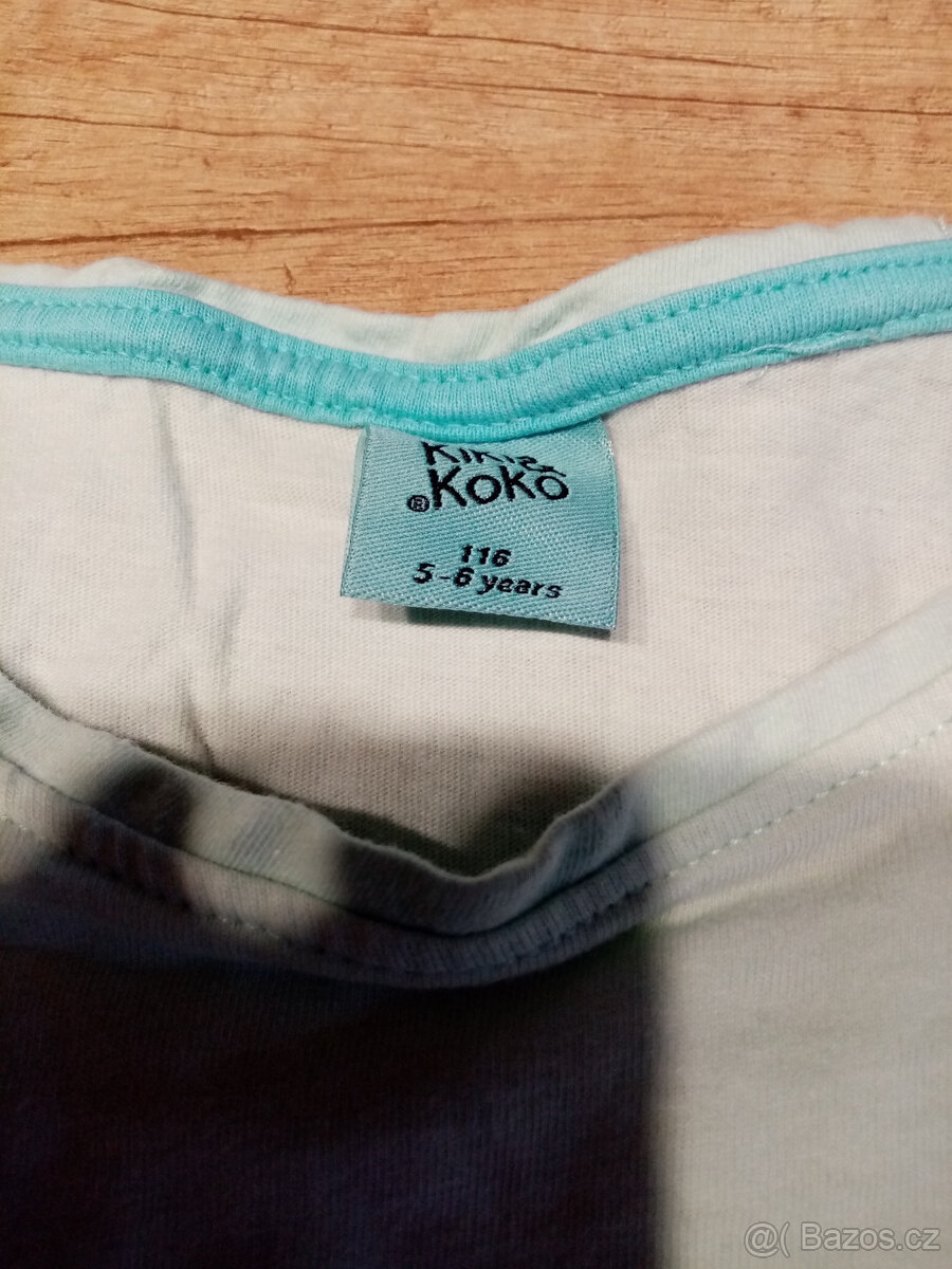 měnící tričko a tílko jednorožec vel. 110/116 - 7