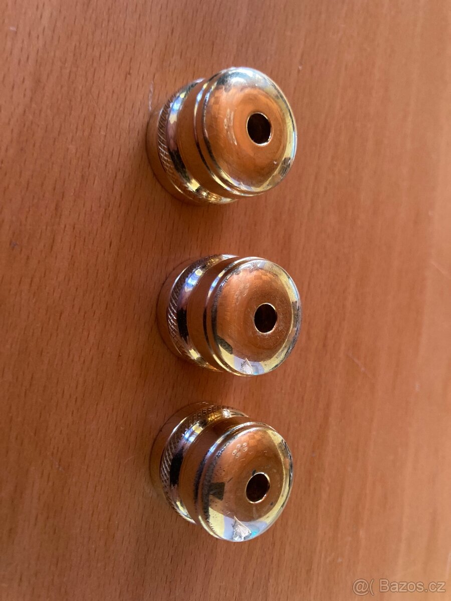 Víčka ventilů a tlakadla Frate Precision pro trumpety YAMAHA - 7