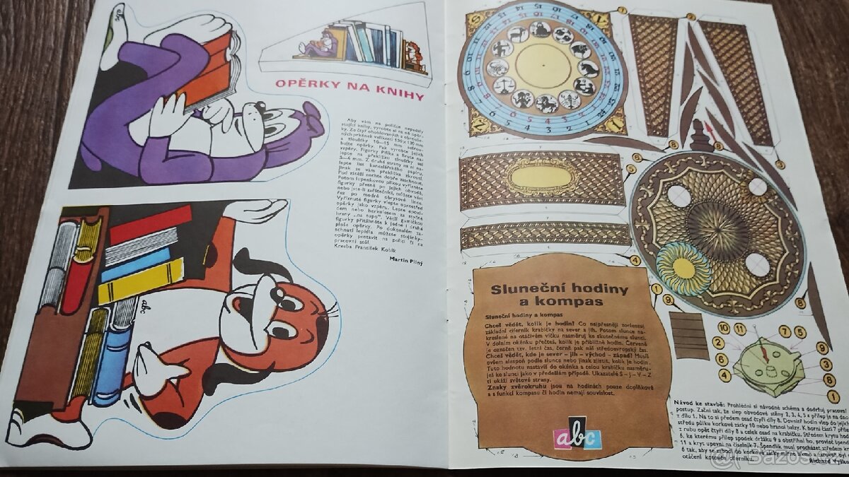 ABC -vystřihovací papírové hračky - 7