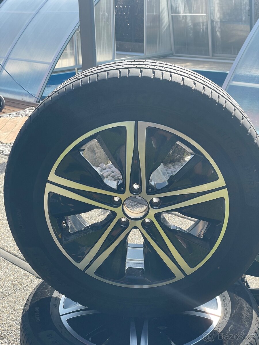 Mercedes Gle originál sada Alu kol r18 - 7