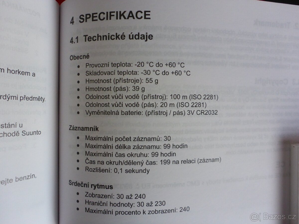 Suunto T6d a hrudní pás - 7