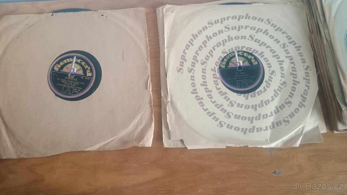 Šelakové gramofonové desky cca 500ks - 7