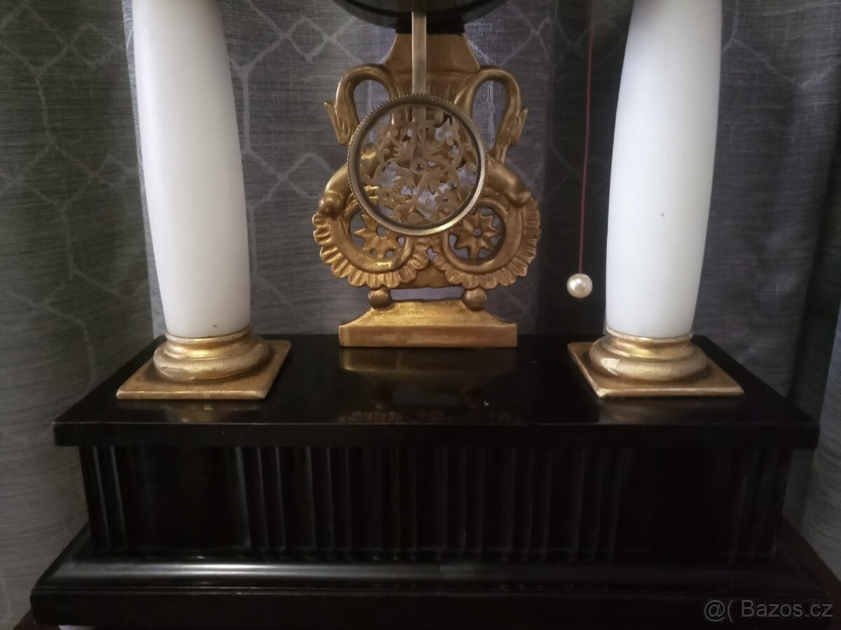 Sloupkové biedermayerské hodiny - 7