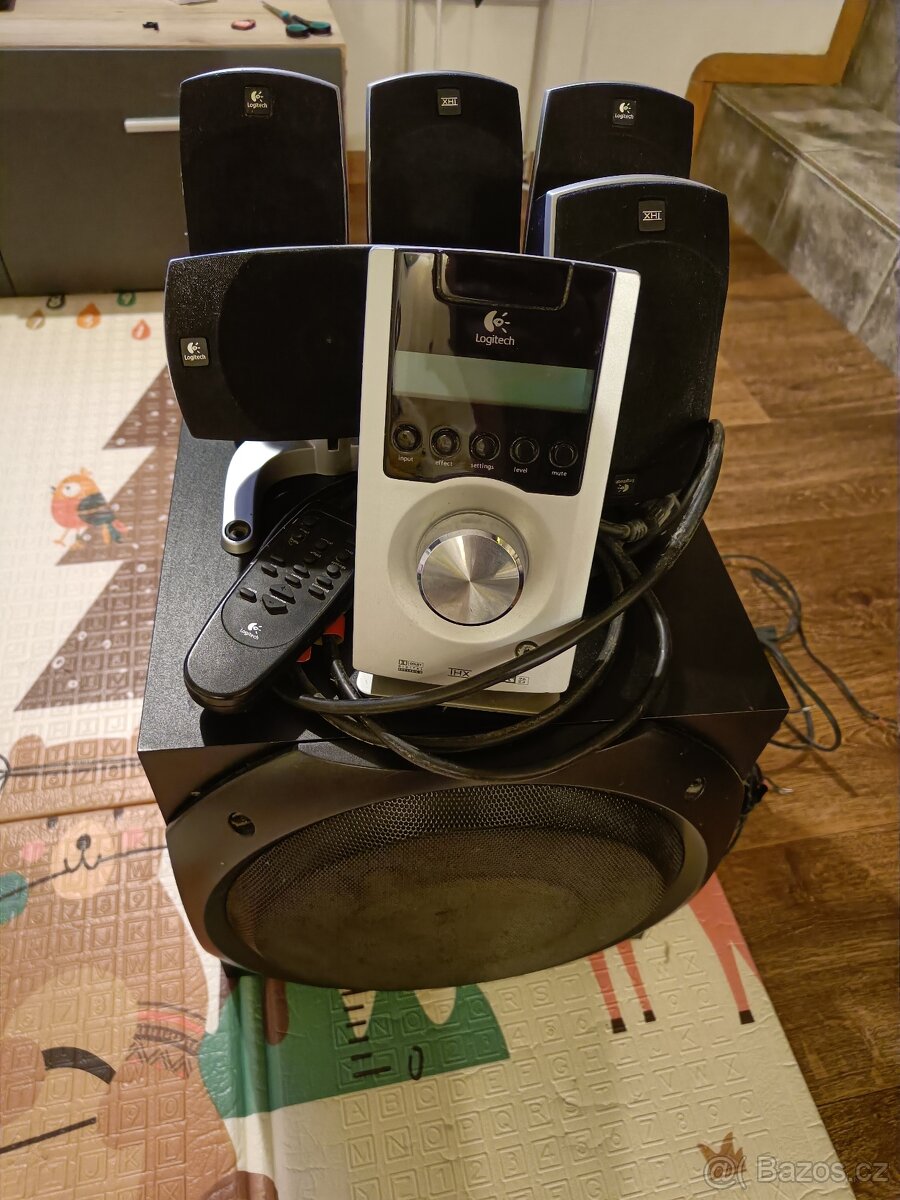 Logitech Z5500 reproduktory 5.1 - 7