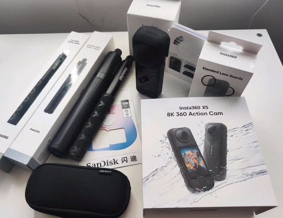 Insta360 X5 + originální příslušenství - 7