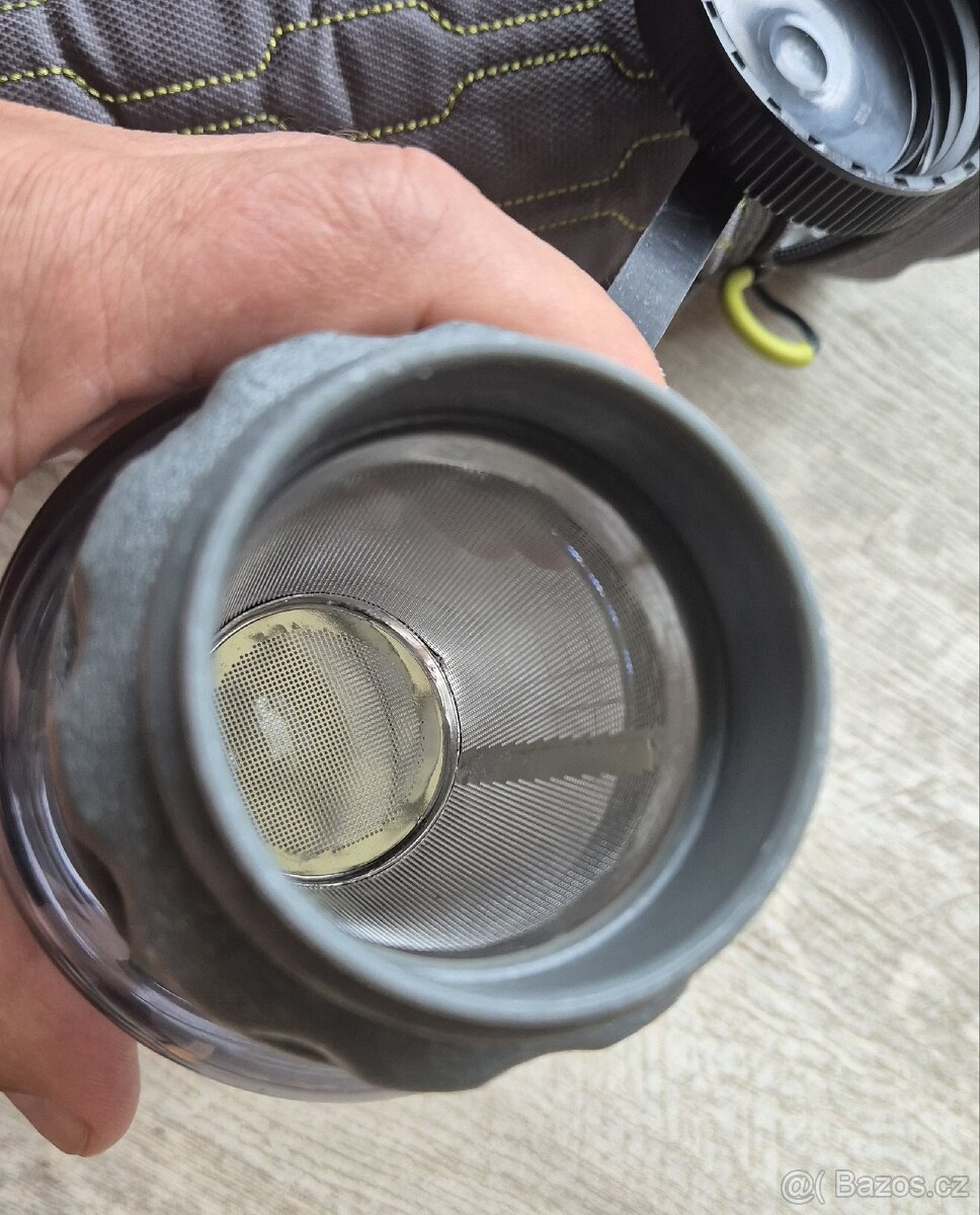 Lahev Nalgene 32oz s termoobalem a sítkem. - 7