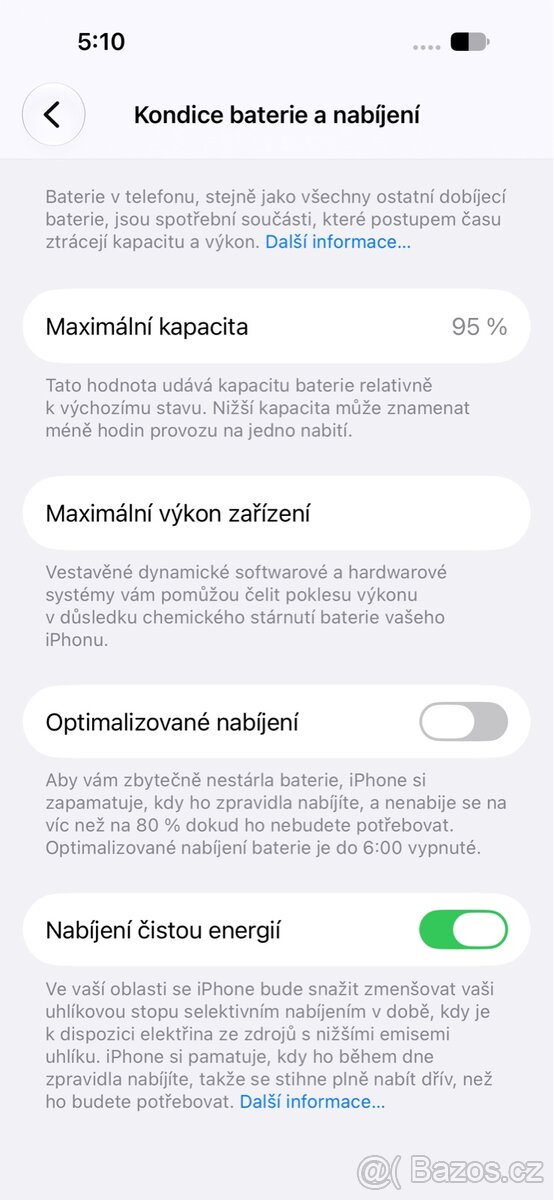 iPhone 14 Pro 256 GB – baterie 95 % - 7