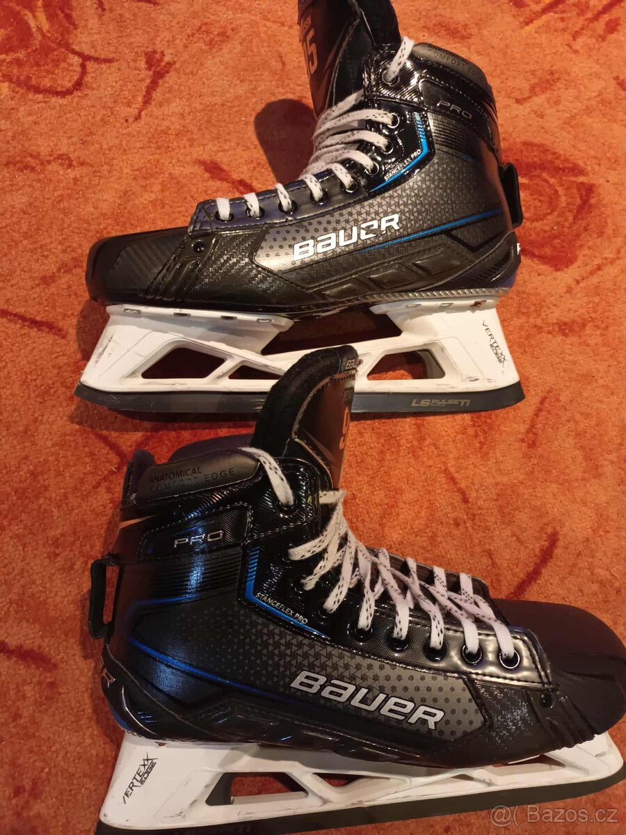 Brankářské brusle Bauer PRO,custom,vel.10,šířka FIT2 až FIT3 - 7