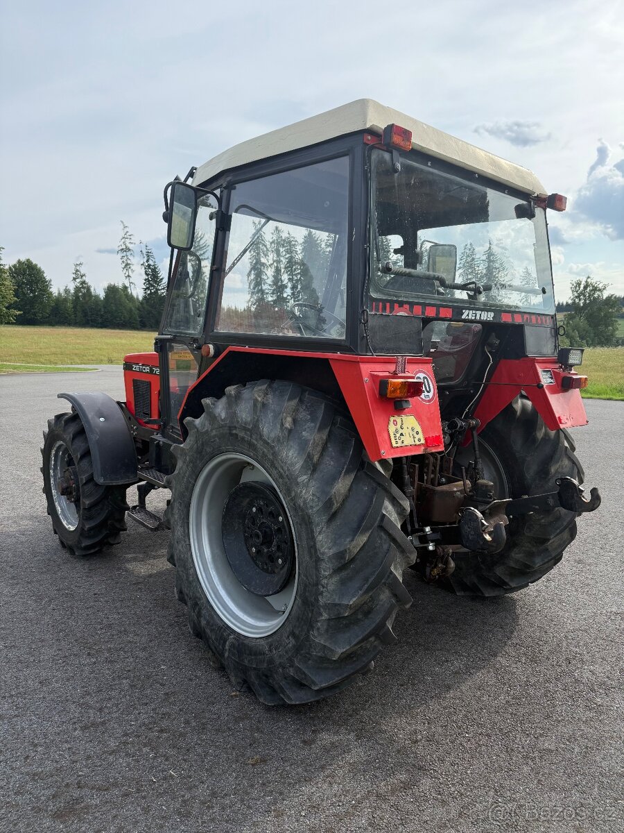 ZETOR 7245 s čelní hydraulikou - 7