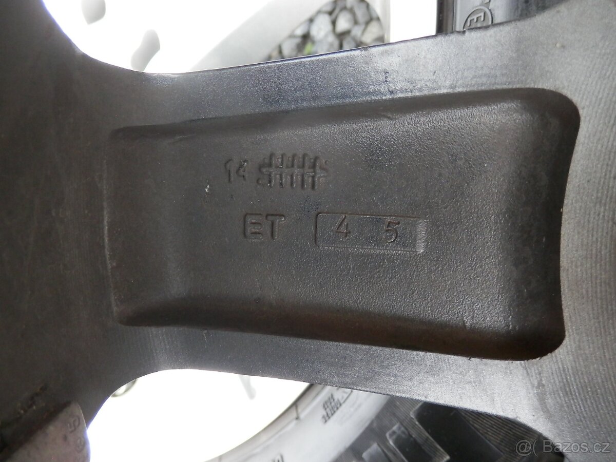 ALU kola 16" včetně letní pneu na GOLF, EOS, atd. - 7