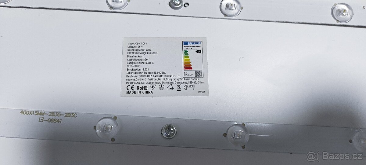 Stropní světlo studené bílé - 7