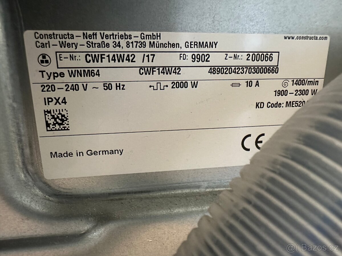 Pračka Constructa-Bosch (109) - 7