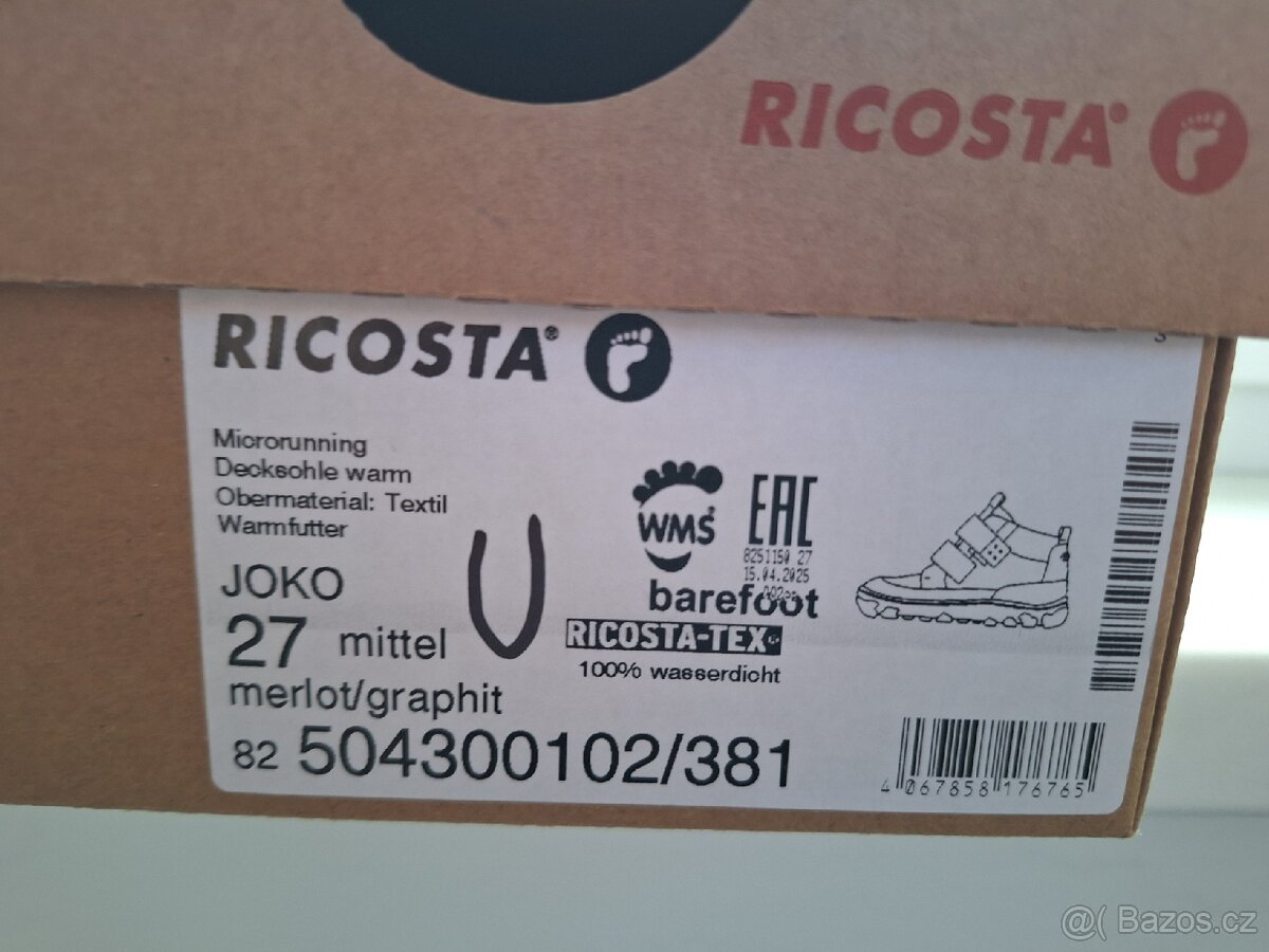 Dětské celoroční botičky 27 barefoot - 7