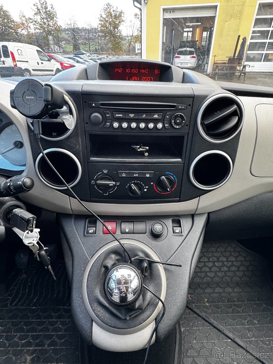 Peugeot Partner 1.6 HDI 68 kW, 2013, tažné, klima - 7