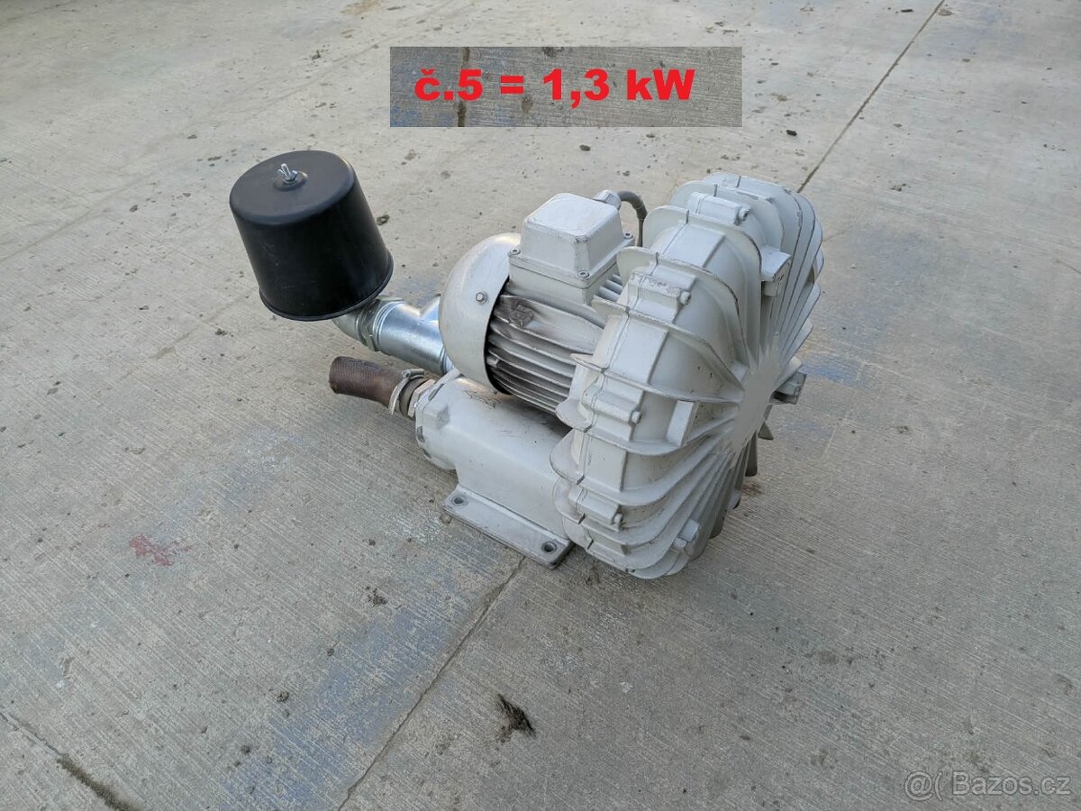 Priemyselné ventilátory 230/400V 5ks - 7