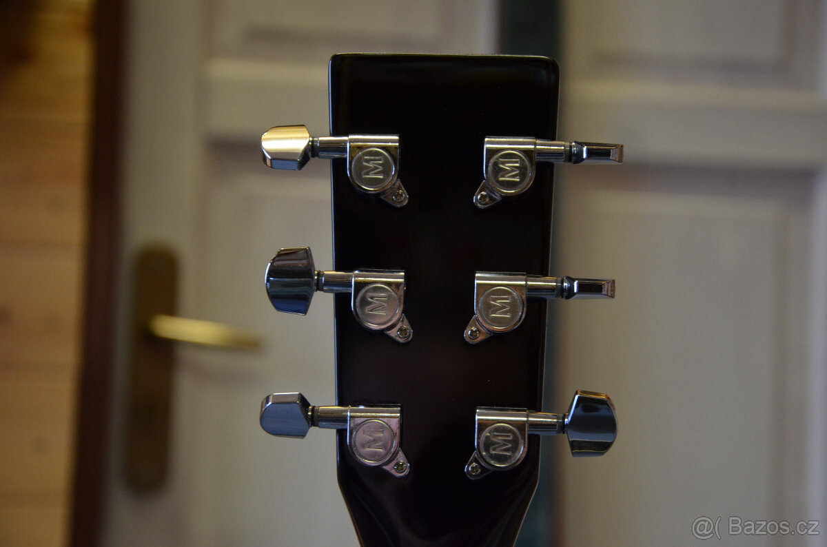 KYTARA ELEKTROAKUSTICKÁ 6 STRUNNÁ Sigma Guitars DMC-1EBKPPP - 7