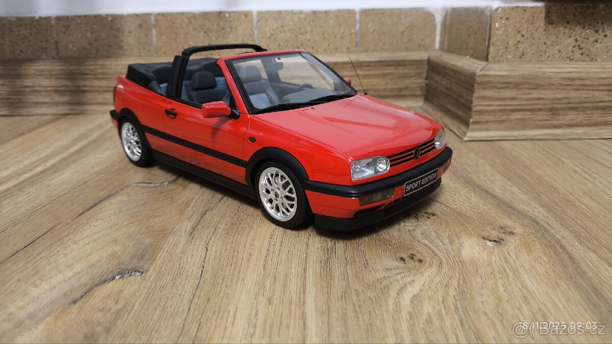 Model Volkswagen Golf 3 Cabriolet 1:18 Otto Mobile - 7