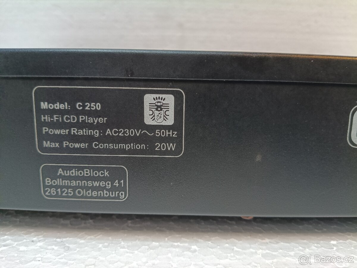 Block C-250 CD přehrávač Audio - 7