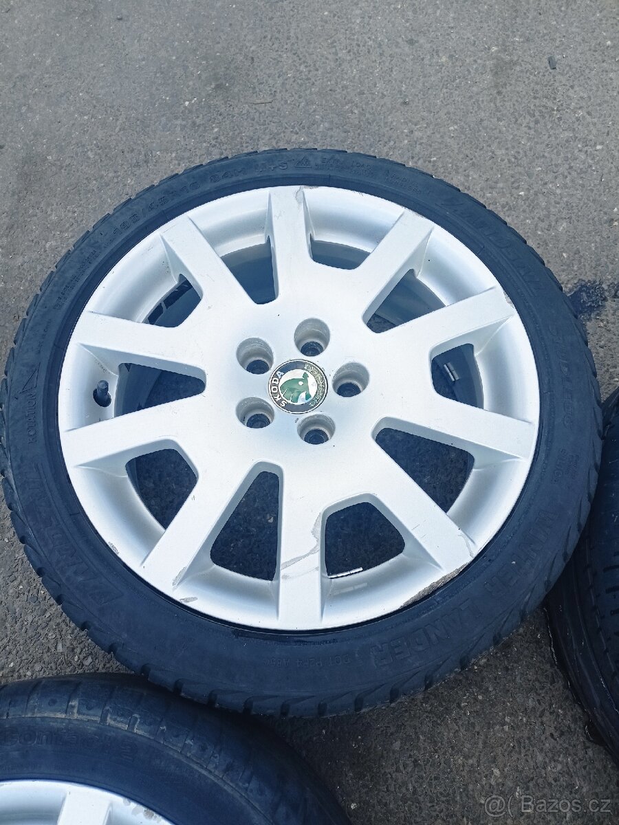 ALU kola Spider R16 Fabia RS - 7