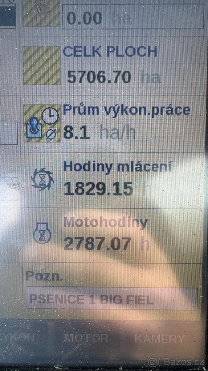 Sklízecí mlátička Case 8240 - 7